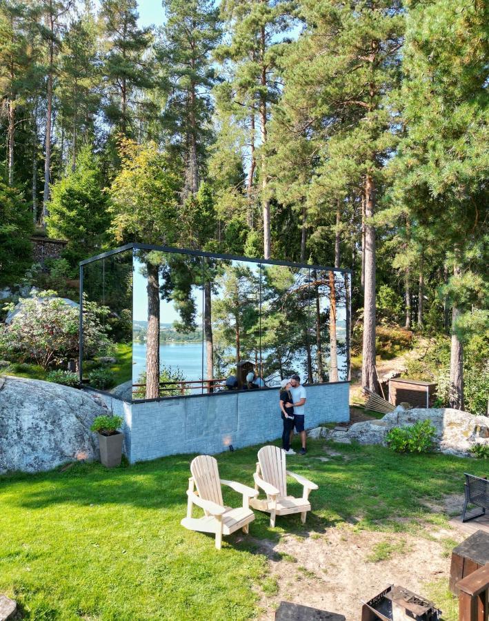 The Wonderinn Mirrored Glass Cabin - Wonderinn Delta Hektner Экстерьер фото